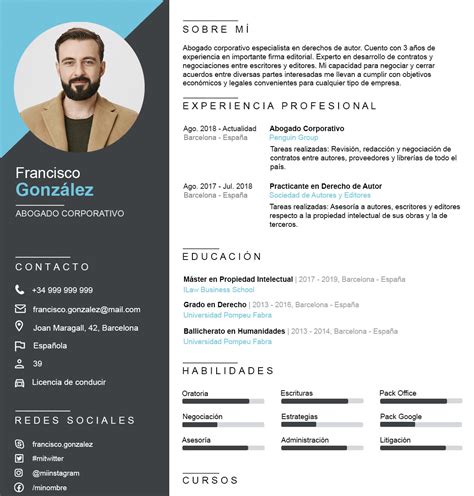 crea tu cv gratis online.